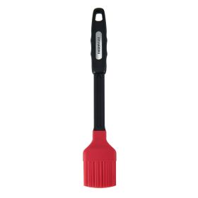 Professional Silicone Basting Brush Red with Black Handle
