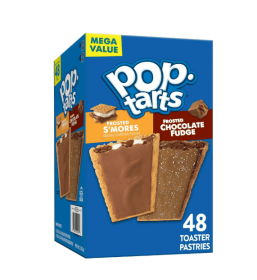Pop-Tarts Variety Pack Toaster Pastries, Breakfast Foods, Shelf-Stable, 81.2 oz (48 Count)